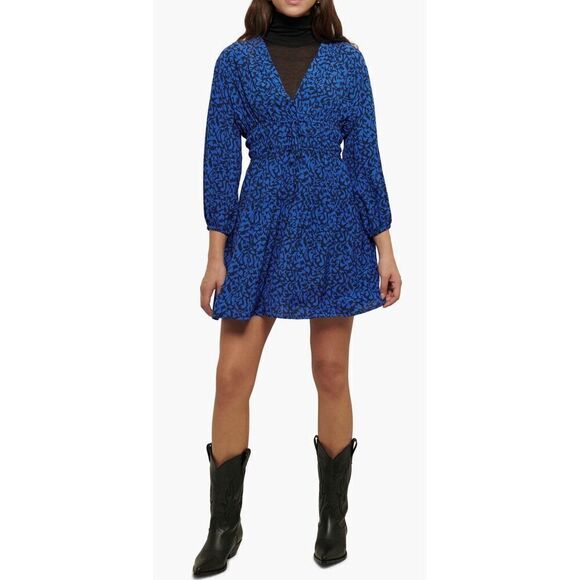 Derek Lam Dresses & Skirts - Derek Lam 10 Crosby Emma Long Sleeved Dress in Cobalt Blue NWT Size 6